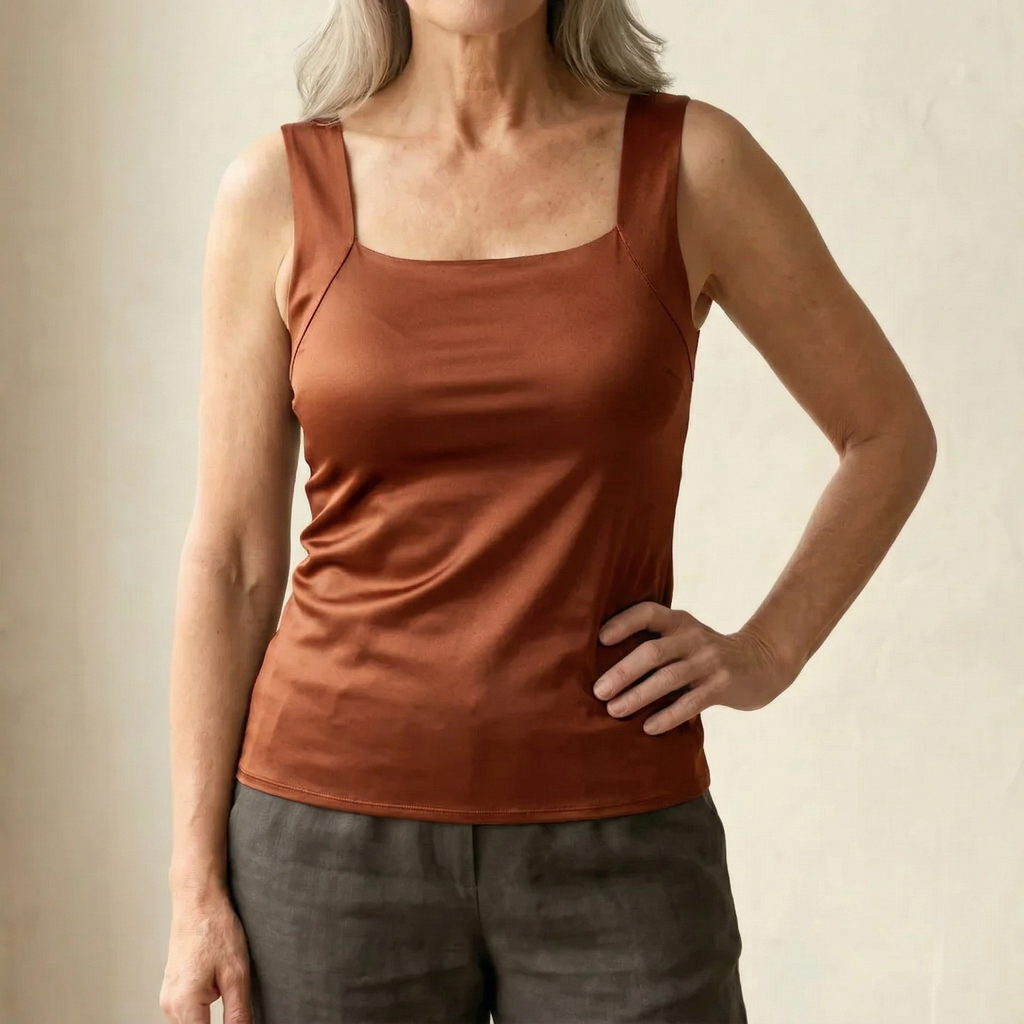 Vemlina comfort tank in Coffee