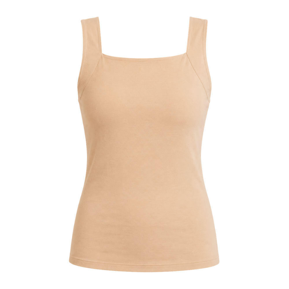 Comfort tank in Nude