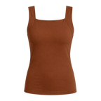 Comfort tank in Coffee