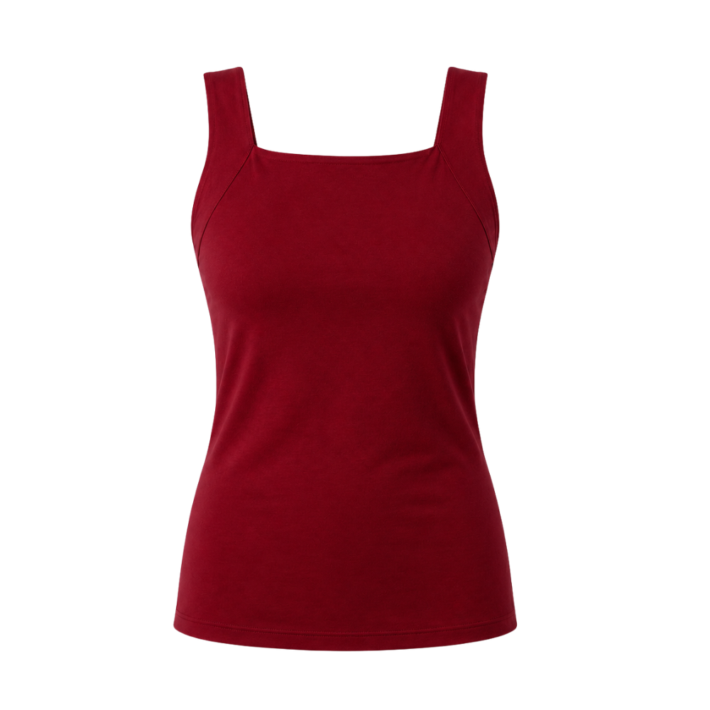 Comfort tank in Burgundy